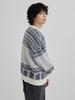 Cohen Washable Fair Isle Crew Neck Knit 75306460071 6970 DK.GREEN(69) L