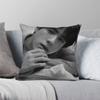 Jin Kim Seok Jin Square Pillowcase Polyester Linen Velvet Creative Zip Decorative Throw Pillow Case Car Cushion Cover
