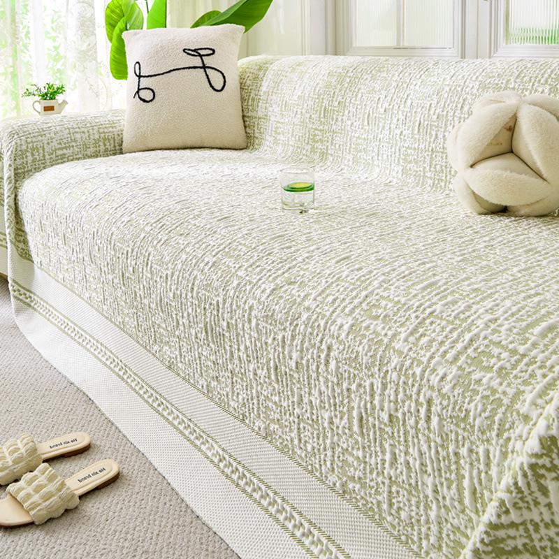 

2025 Summer Ice Silk Sofa Cover - Antiscratch & Cool Design 90*90cm - Cushion for Single Seater