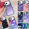 Art Pixel Anime Moon Aesthetic Phone Case For Apple iPhone 17 Air 16E 15 14 Plus 13 12 11 Pro Max Mini Funda Cover