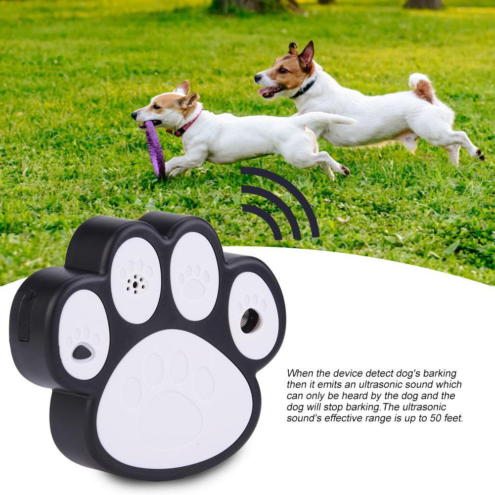 Ultrasonic Smart Dog Anti barking Device Portable Bark Trainer Control Indoor & Outdoor
