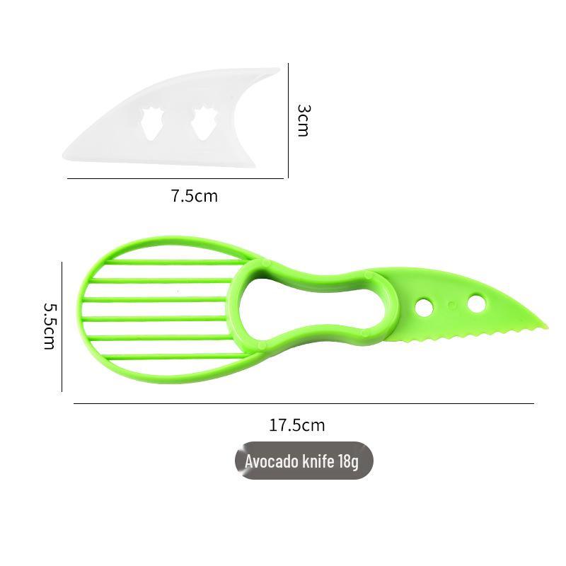 Multifunctional Kiwi and Avocado Slicer Tool for Kitchen Use