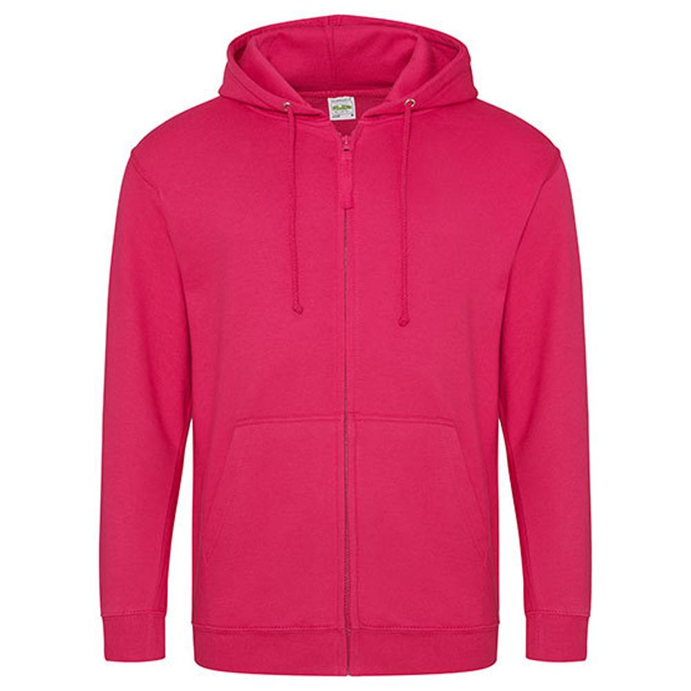 Awdis Unisex Adult Zipped Hoodie