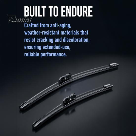 Weather Resistant Wiper Blades 2Pcs Windshield for Dacia Sandero III 2020-2023, 16/24 Replacement Wipers Inch Beamless Quiet Durable Front Wipers,