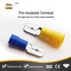Blue Insulated Spade Terminal Lug, Cold Crimp, Pre-insulated Connector (2-110)