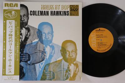 LP Record COLEMAN HAWKINS  Hawk At Bop RA5407 RCA Japan Obi Jazz Used
