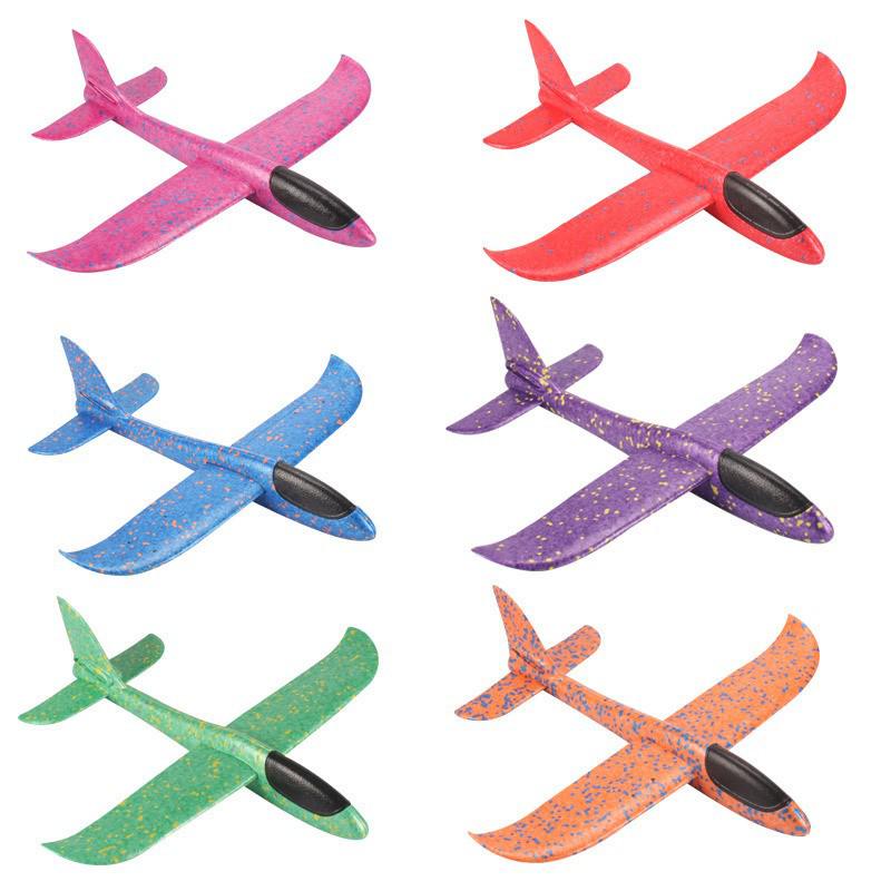 Upgraded Foam Hand-Thrown Glider - Lightweight Model Airplane for Outdoor Play