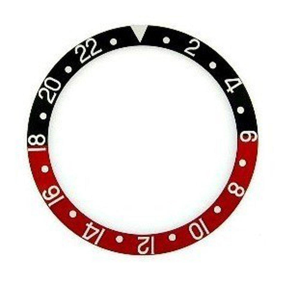 

[Import King Original] Ремешок для часов, Совместим с Rolex GMT Master, Диск безеля, Неоригинальная деталь, 16710 16700, Черный/Красный