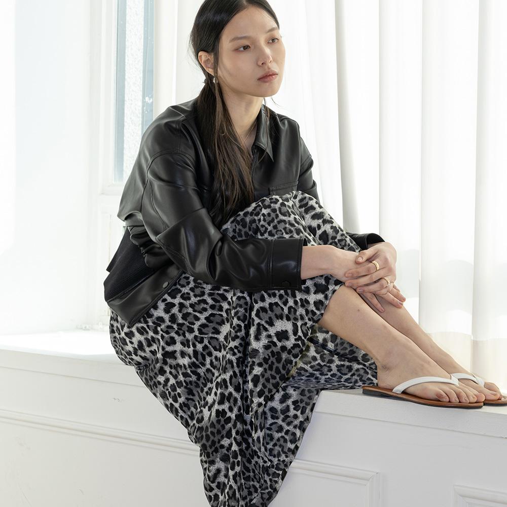 Laengsseon Ls_Chic Leopard Skirt_2Color