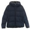 Seamless Down Parka L Navy Women Used