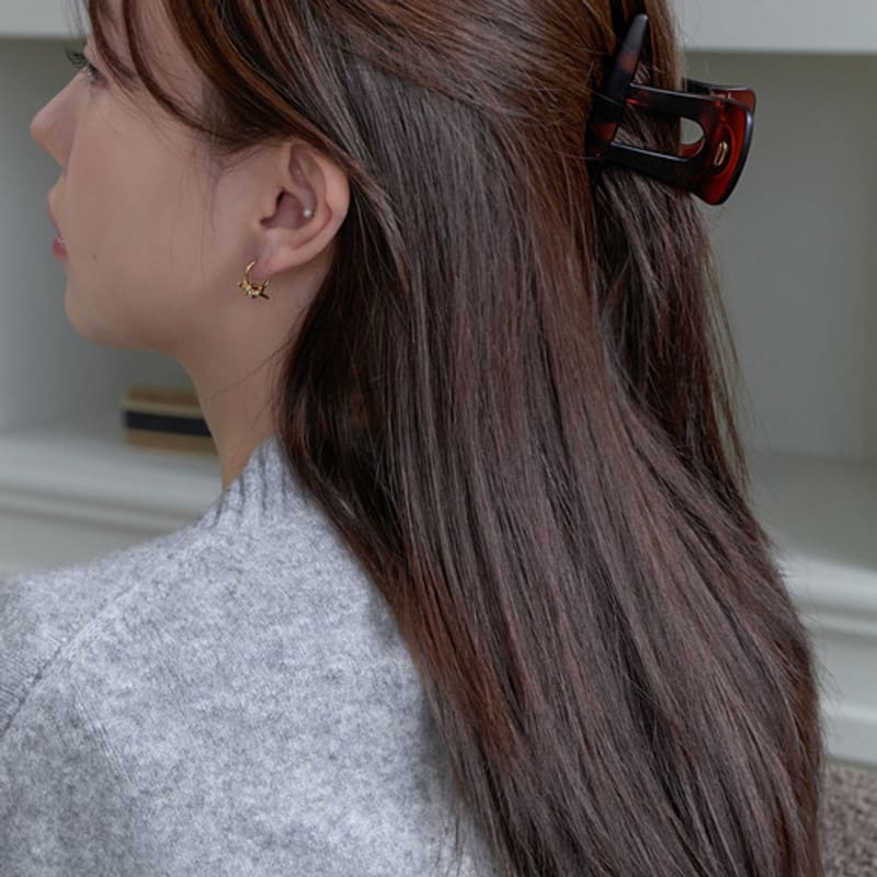 

Primaute Basic Hairclip BROWN(PRH096-BR)