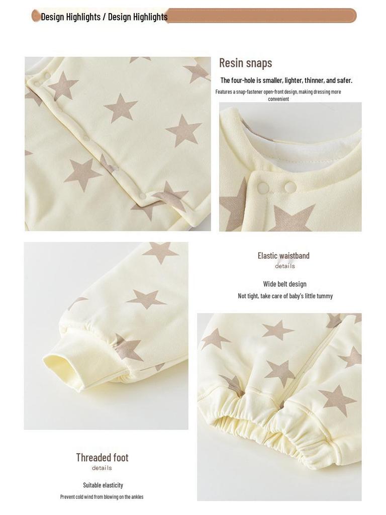 Cozy Winter Cotton Quilted Two-Piece Suit for Kids