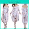 Elegant Zombie Corpse Bride Costume For Women Perfect For Halloween And Cosplay Events