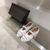 Hollow Out Women's Shoes, Breathable Soft Soled Sandals, Women's Flat Bottomed Comfortable Dancing Shoes