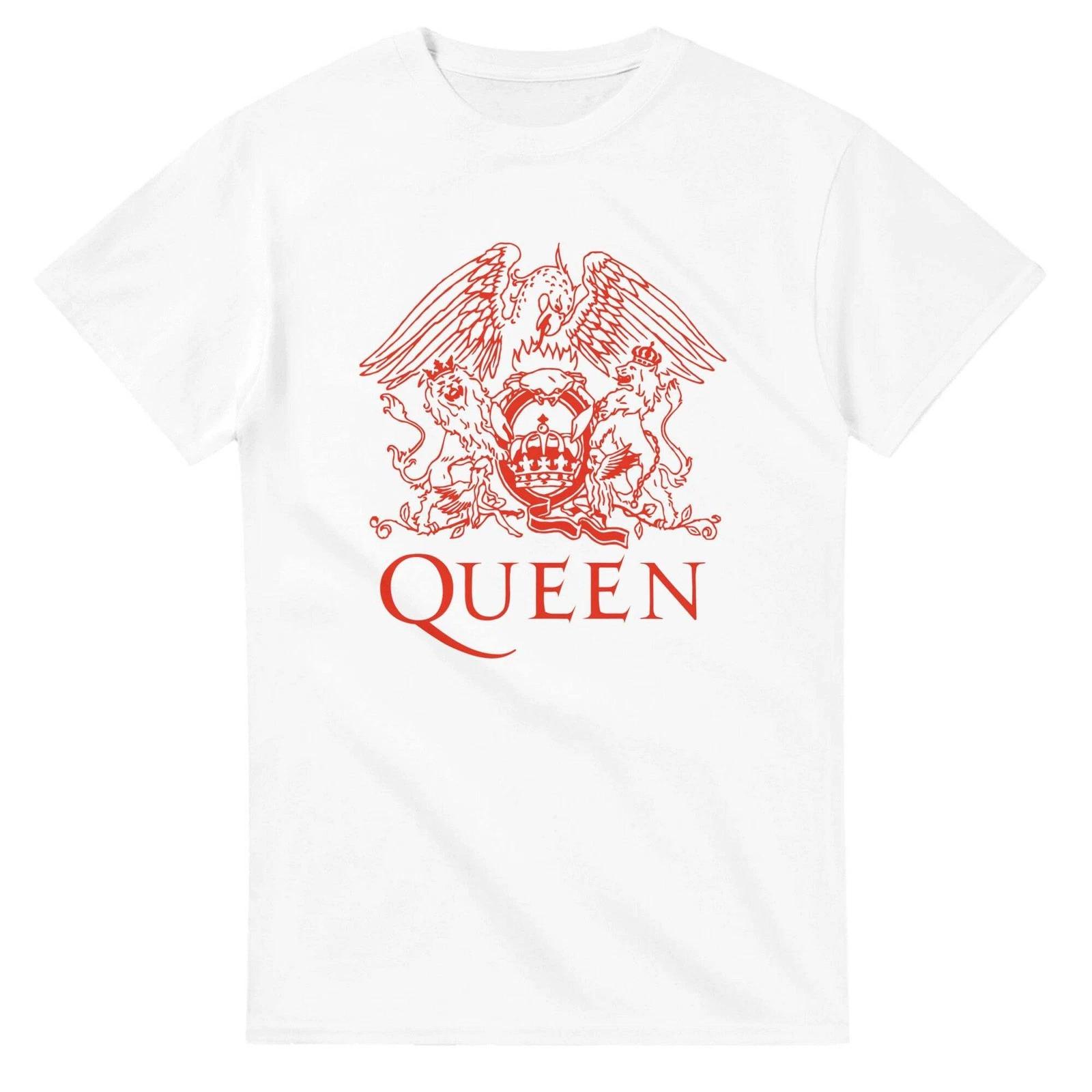 Футболка QUEEN | Классический крой, тяжелый хлопок 3XL