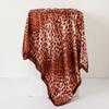 Design Satin Silk Imitation Shawl Hijab Scarf Women Print Ginkgo Leaves Sunscreen Beach Wraps Hijab Female Headkerchief Echarpe