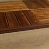 Anticorrosive Larch Solid Wood Interlocking Deck Tiles for Balcony/Garden