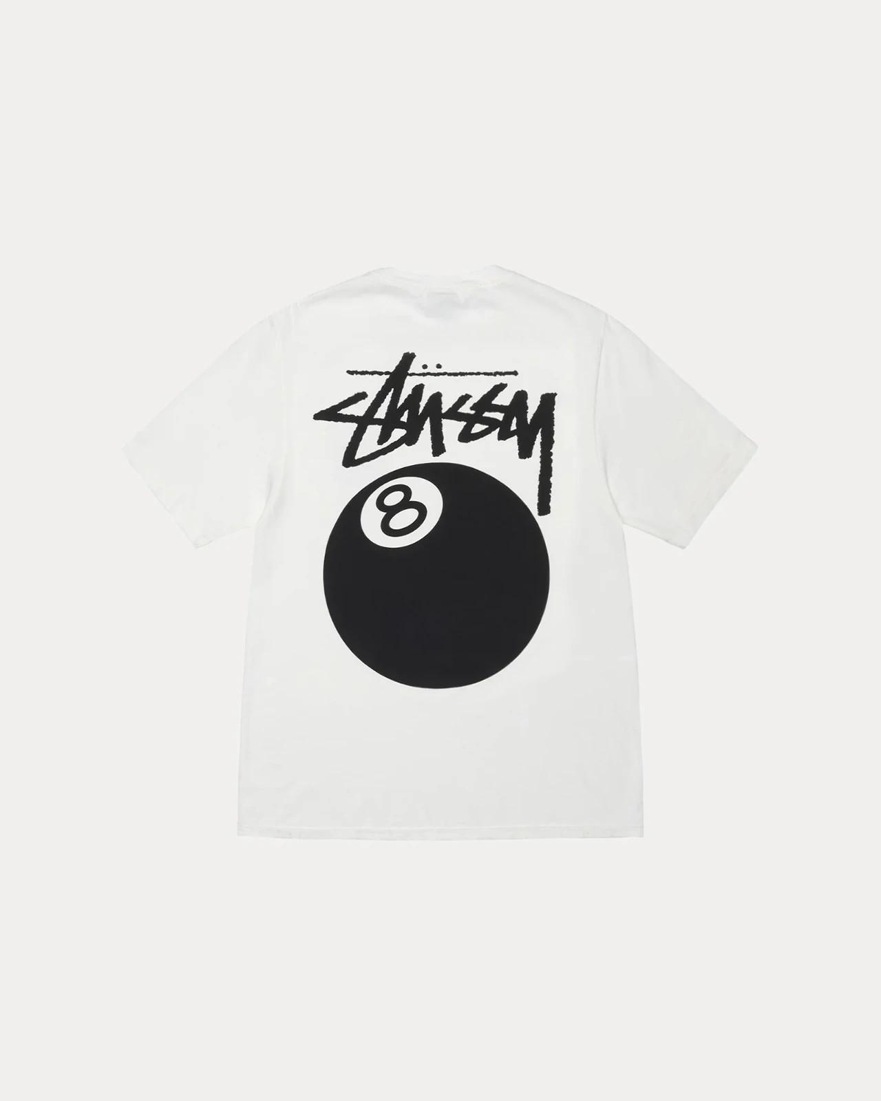 Stussy 8 Ball Tee Pigment Dyed Natural XXL