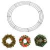 Hoop Metal Garland Round Iron Ring Diy Christmas Decoration  Wire Wreath Frame
