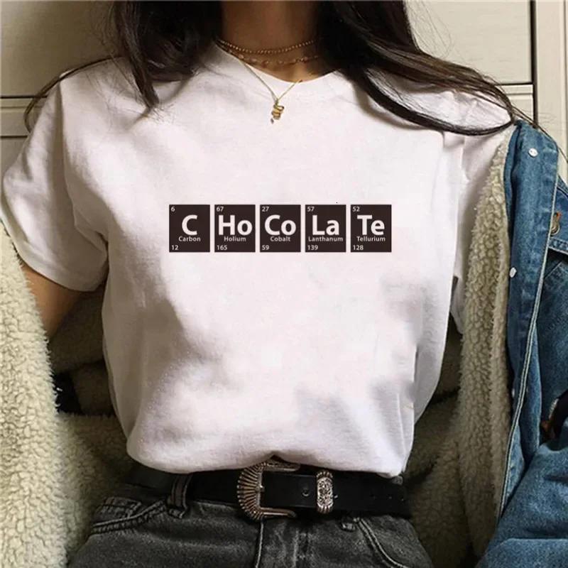 90s Nutella Print Graphic Womens Tshirt Fashionable Harajuku Tshirt Cute Cartoon Tshirt Korean Style Womens Cute Tshirt