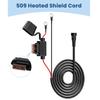 Heated Helmet Visors Cable Kit With Builtin Fuses And Direct Battery Connection For Snowmobiles Helmet