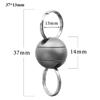 Portable Brass Keychain Ultra-light Car Key Ring New Titanium Alloy Keychain  Outdoor Small Tool