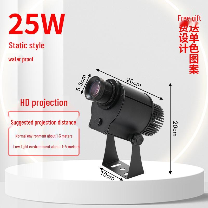 Outdoor Pattern Projection Light - Industrial Warning & Decorative Lighting