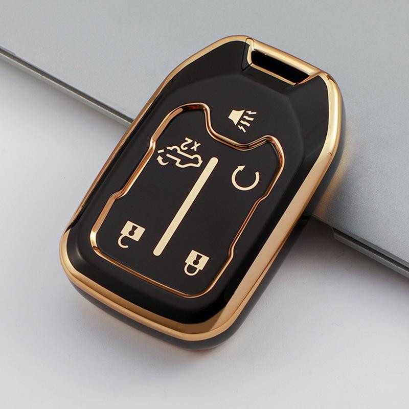 Applicable GMC Chevrolet Car Key Set Silverado Shell Colorad High-end Fashion Saboban Bag Buckle Women