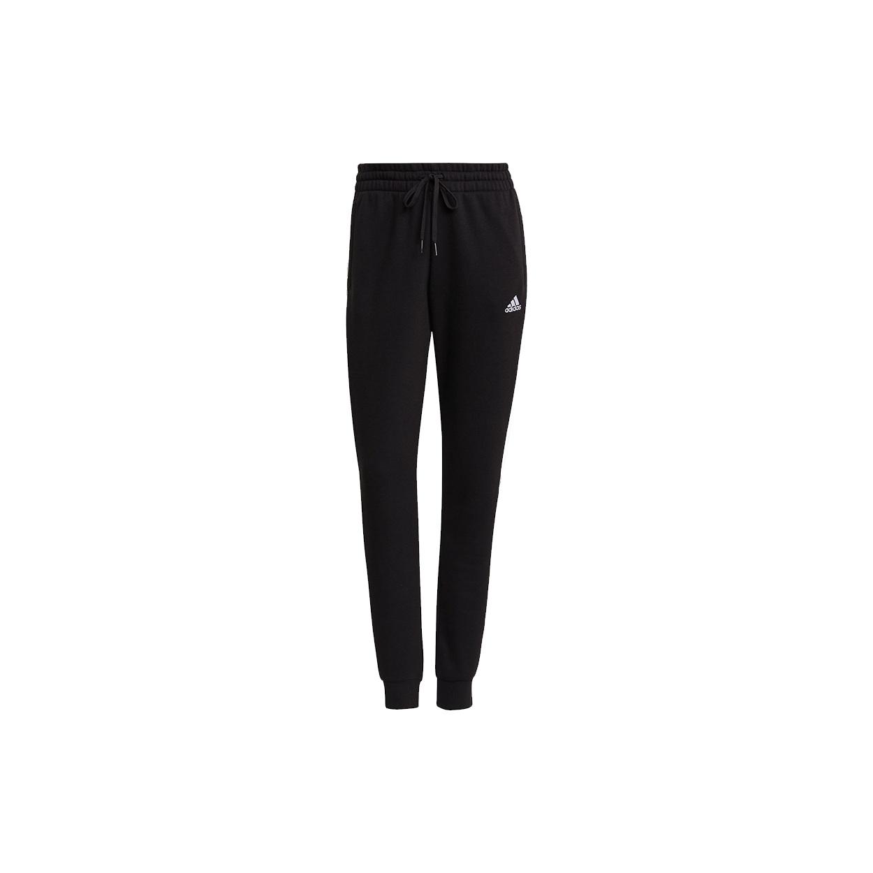 (WMNS) adidas Essentials Fleece 3-Stripes Pants Asia Sizing  Black  Women s GM5551 M