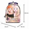 Nerd Hunters Kingdom of Ice 2 Backpack, Ergonomic Laptop Backpack with Accessories, Polyester, Multi-Compartment, Multicolor