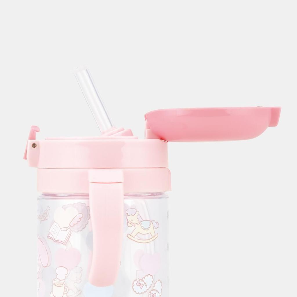 Skater Baby Double Handle Straw Foldable My Sanrio KSHW1N Mug, 260ml, Handle, Melody, Design,