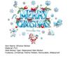 Merry Christmas Window Cling Removable Waterproof Santa Snowman Snowflake Static Glass Sticker Holiday Party Decoration Decal