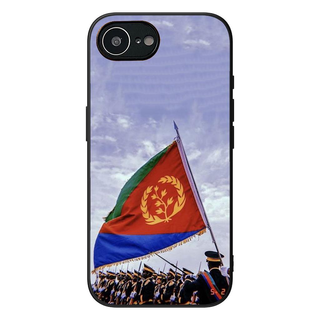Eritrean Eritrea Flag Rose Flower Phone Case for Motorola Moto Edge 50 30 Fusion 40 NEO Ultra Pro G22 G23 G20 G35 G84 G13 G53