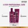 Streax Professional Canvoline Sulphate Free Keratin Shampoo for Straightened Hair Post Care 300ml