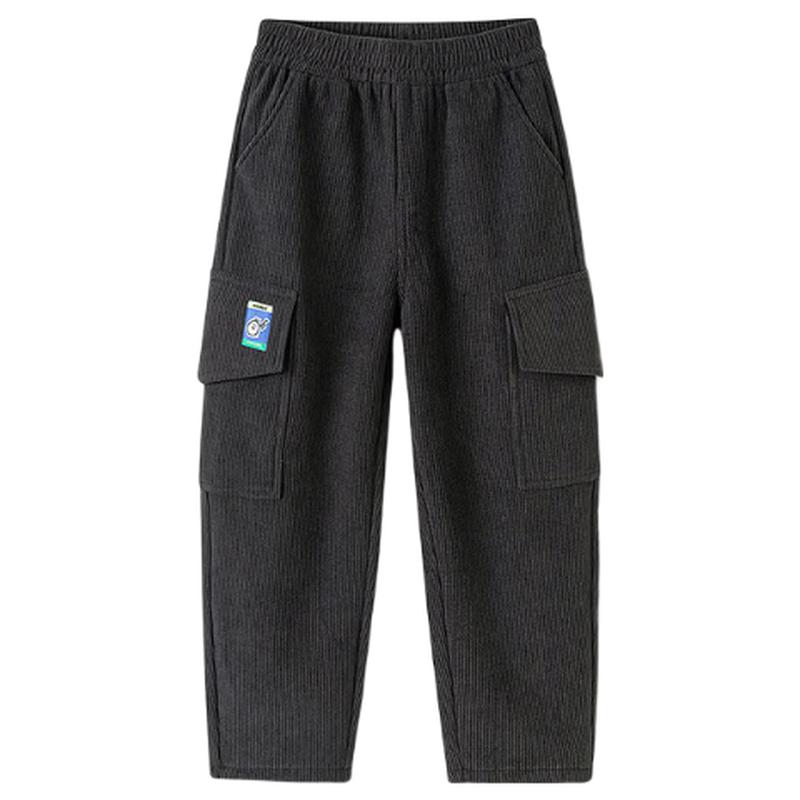 BalabalaOne Boys' Fleece-Lined Cargo Pants