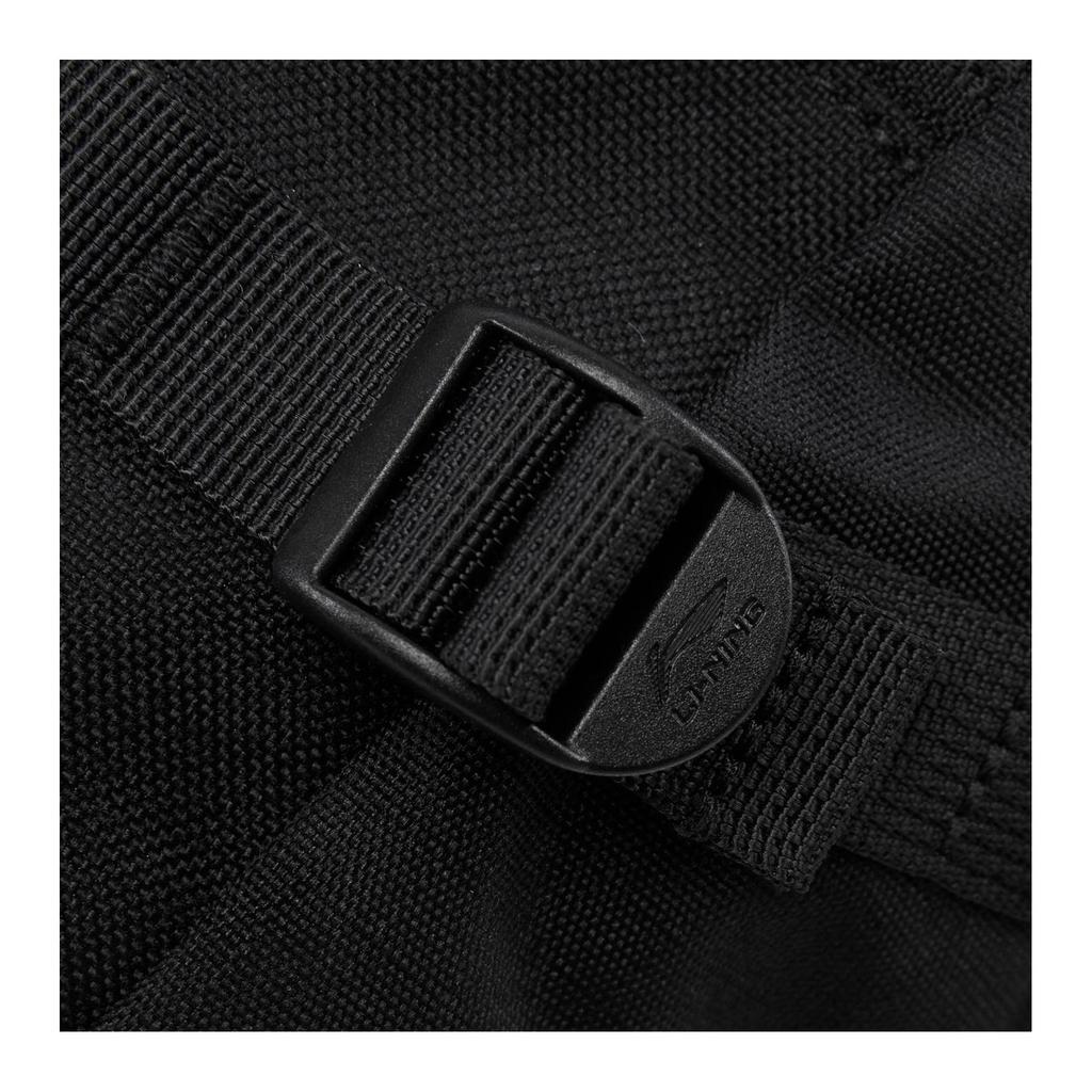 New LiNing Sports Life Collection Polyester One Shoulder Crossbody Fanny Pack Regular Unisex Black ABDV215-1