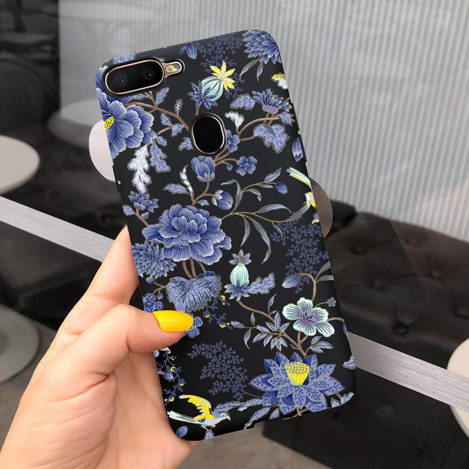Pattern Phone Case For Oppo A5s OPPO AX5s Case Shockproof Matte Protection Back Cover For OppoA5s CPH1909 Silicone Capa OppoAX5s