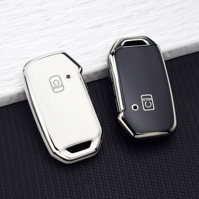 4/5 Buttons Premium TPU Car Key Fob Protective Cover Shell For Kia K8 K5 Sportage Telluride Sorento Cerato Soul Ray Key Chain