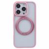 For iPhone 16 Pro Case PC+TPU Phone Cover Rotation Ring Holder Kickstand