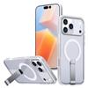 For Magsafe Magnetic Heat Dissipation Stand Phone Case for IPhone 16E 17 Air 16 15 Plus 14 13 12 Pro Max Bracket Protector Cover