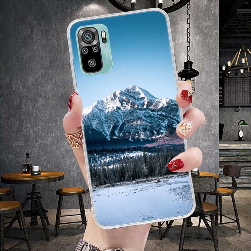 Mountain Peak Forest Soft Phone Case For Xiaomi Redmi Note 15 14 14S 13 12 Pro Plus 12S 11 11S 11E 10 10S 11T 5G Fundas Coque Re