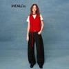 MO&Co. Women's V-Neck Lamb Wool Knit Vest