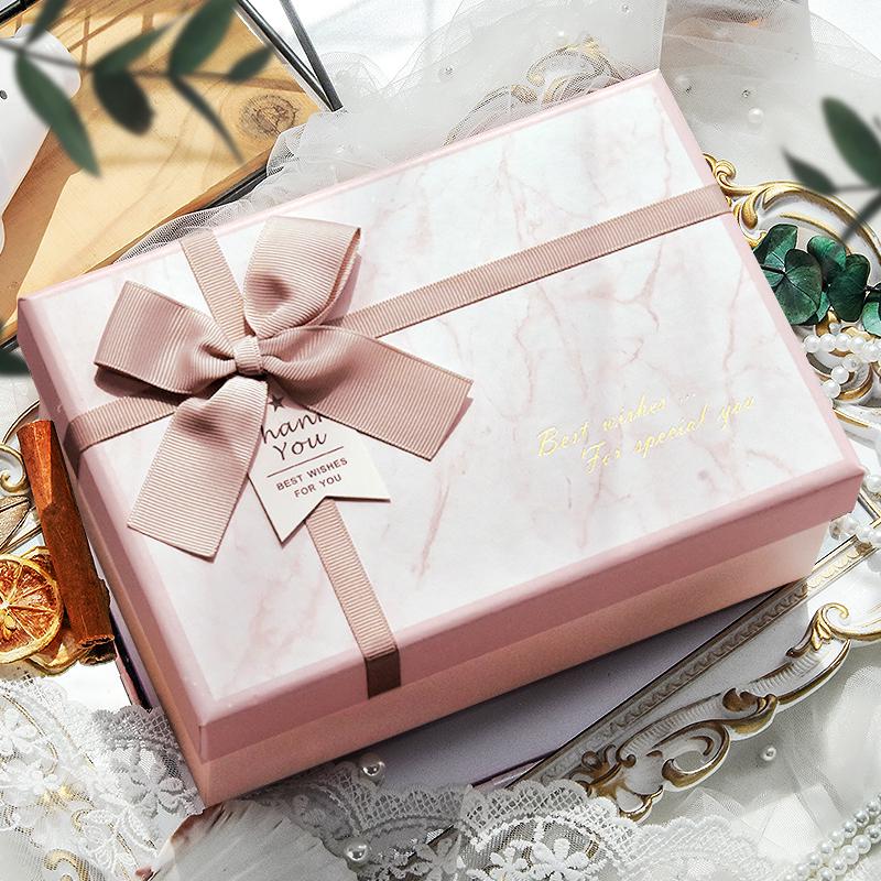 Pink Large Gift Box for Birthdays or Valentine's - Perfect for Sending To Girlfriends