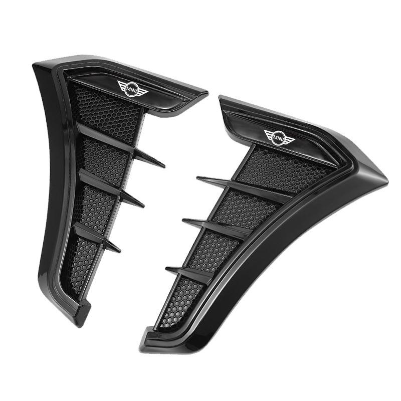 Car Side Leafboard Flank Fender Stickers Carbon Fiber Accessories For BMW Mini Cooper Countryman Clubman R55 R56 R60 F54 JCW F55 WQ1