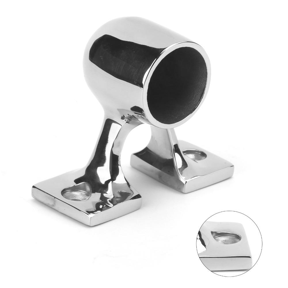 316 Stainless Steel Handrail Fitting 1in Leg Holder Accessories Track End Bracket  Speedboat