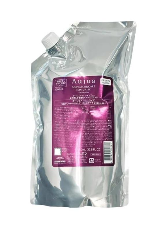 

[Beauty salon exclusive] Aujua Immurise IM Shampoo 1000ml Treatment 1000g Shampoo set 1000mL Refill Damage repair Japanese professional hair care