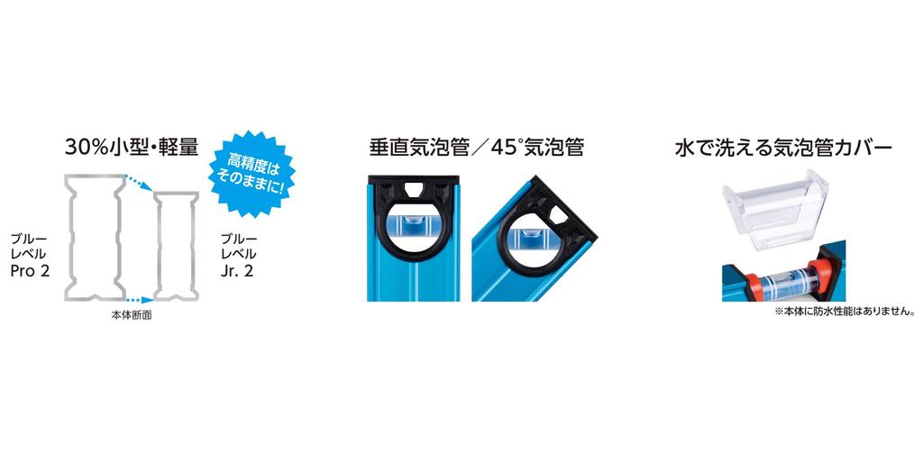 Shinwa Sokutei Blue Level 150mm with Magnet 73391 Jr.2