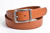 [Prairie Ginza] Cowhide Leather, Single Piece, Italian Leather, 3.5cm Wide Belt NB19180