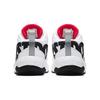 Nike Team Hustle D8 GS Just Do It Kids Sneakers White Black Light-Crimson AQ9977-100