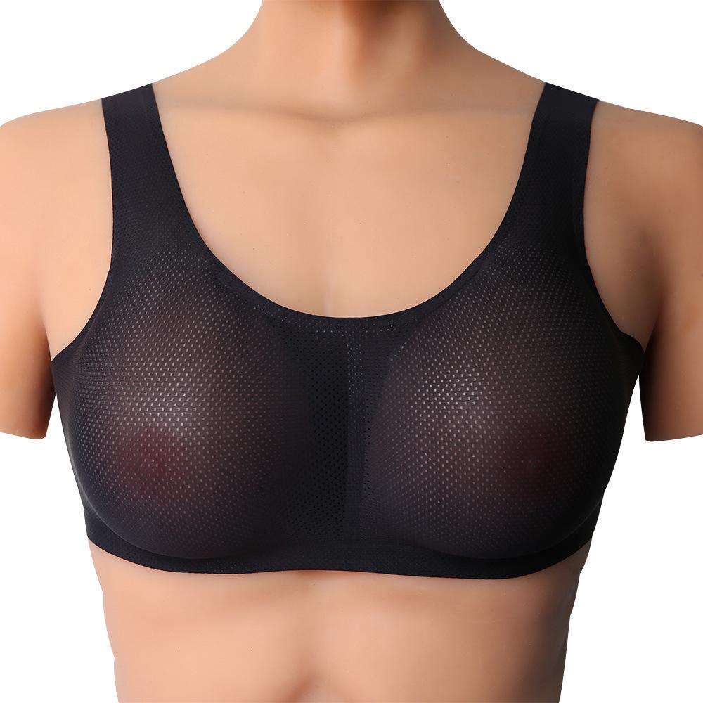Silicone Pocket Bra Breast Forms Enhancers Crossdresser Bra Mastectomy Bra
